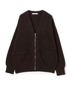 TOMORROWLAND / トゥモローランド カーディガン・ボレロ | モンゴルヤク ジップアップカーディガン