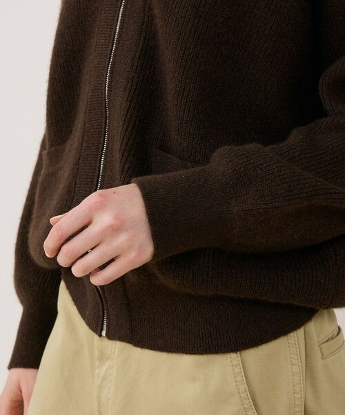 TOMORROWLAND / トゥモローランド カーディガン・ボレロ | モンゴルヤク ジップアップカーディガン | 詳細6