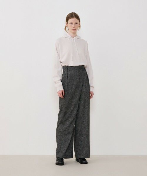 TOMORROWLAND / トゥモローランド パーカー | ボイルドウール フーデッドプルオーバー | 詳細1