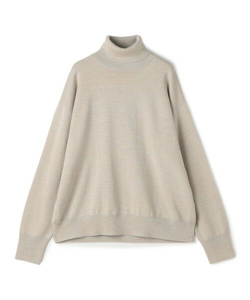 TOMORROWLAND/トゥモローランド ウーステッドウール タートルネックプルオーバー 91 ゴールド F