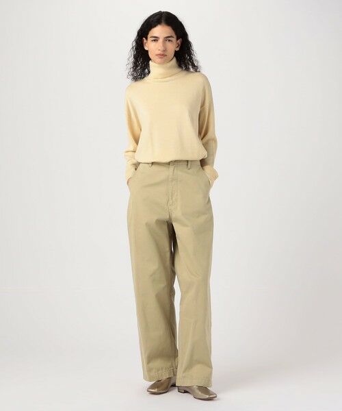 TOMORROWLAND / トゥモローランド ニット・セーター | ウーステッドウール タートルネックプルオーバー | 詳細1