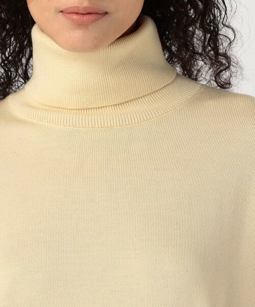 TOMORROWLAND / トゥモローランド ニット・セーター | ウーステッドウール タートルネックプルオーバー | 詳細5