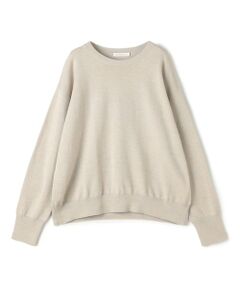 TOMORROWLAND / トゥモローランド ニット・セーター | ウーステッドウール ラウンドネックプルオーバー