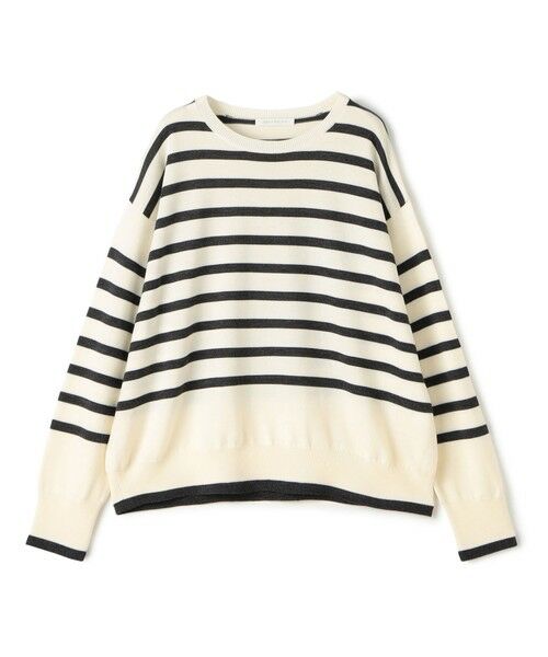 TOMORROWLAND / トゥモローランド ニット・セーター | ウーステッドウール ラウンドネックプルオーバー(14 グレー系)