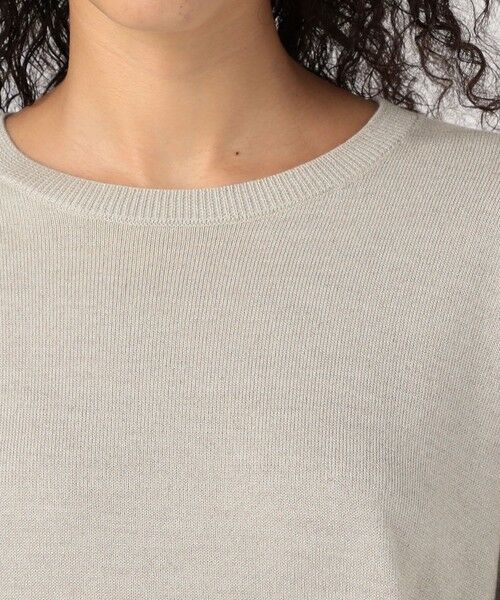 TOMORROWLAND / トゥモローランド ニット・セーター | ウーステッドウール ラウンドネックプルオーバー | 詳細5