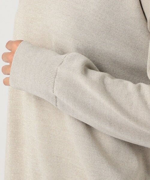 TOMORROWLAND / トゥモローランド ニット・セーター | ウーステッドウール ラウンドネックプルオーバー | 詳細7