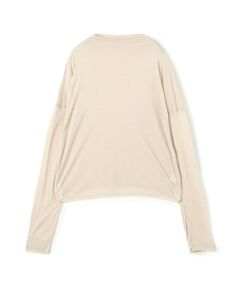 TOMORROWLAND / トゥモローランド カットソー（半袖以外） | レーヨンカシミヤジャージー ビルドネックプルオーバー