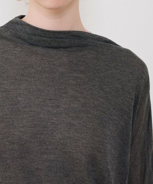 TOMORROWLAND / トゥモローランド カットソー(半袖以外) | レーヨンカシミヤジャージー ビルドネックプルオーバー | 詳細5