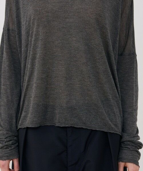 TOMORROWLAND / トゥモローランド カットソー(半袖以外) | レーヨンカシミヤジャージー ビルドネックプルオーバー | 詳細7