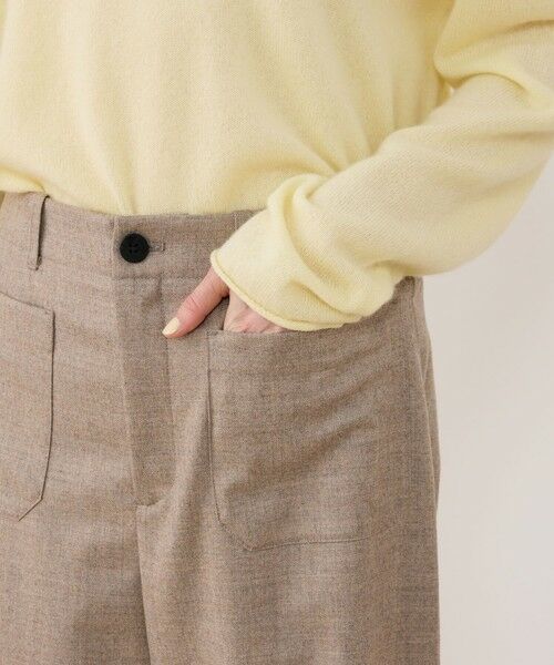 TOMORROWLAND / トゥモローランド その他パンツ | ライトフラノストレッチ マリンパンツ | 詳細7