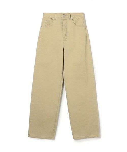 TOMORROWLAND / トゥモローランド その他パンツ | ブラッシュドツイル セミワイドパンツ(43 ベージュ)