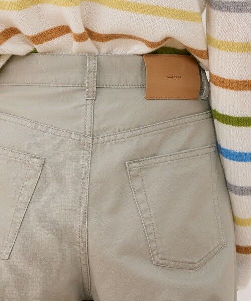 TOMORROWLAND / トゥモローランド その他パンツ | ブラッシュドツイル セミワイドパンツ | 詳細6