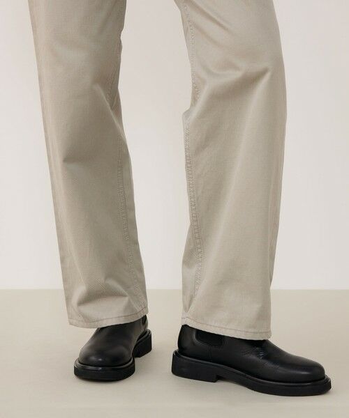 TOMORROWLAND / トゥモローランド その他パンツ | ブラッシュドツイル セミワイドパンツ | 詳細9