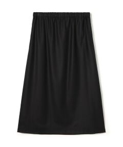 TOMORROWLAND / トゥモローランド ミニ・ひざ丈スカート | ライトフラノストレッチ イージースカート