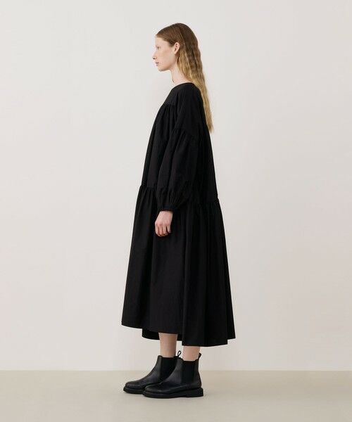 TOMORROWLAND / トゥモローランド ロング・マキシ丈ワンピース | コットンシルクパラシュート ギャザーワイドワンピース | 詳細2