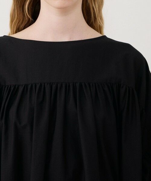 TOMORROWLAND / トゥモローランド ロング・マキシ丈ワンピース | コットンシルクパラシュート ギャザーワイドワンピース | 詳細4