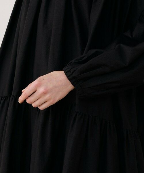 TOMORROWLAND / トゥモローランド ロング・マキシ丈ワンピース | コットンシルクパラシュート ギャザーワイドワンピース | 詳細5