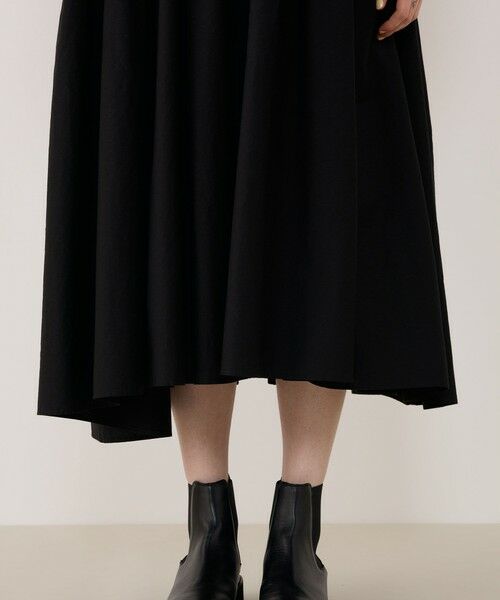 TOMORROWLAND / トゥモローランド ロング・マキシ丈ワンピース | コットンシルクパラシュート ギャザーワイドワンピース | 詳細6