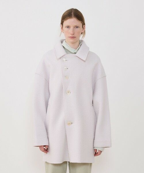 TOMORROWLAND / トゥモローランド ピーコート | ボイルドウール Pコート | 詳細10