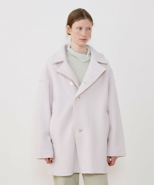 TOMORROWLAND / トゥモローランド ピーコート | ボイルドウール Pコート | 詳細2