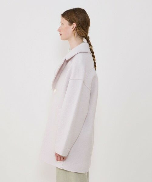 TOMORROWLAND / トゥモローランド ピーコート | ボイルドウール Pコート | 詳細3