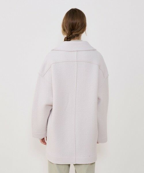 TOMORROWLAND / トゥモローランド ピーコート | ボイルドウール Pコート | 詳細4