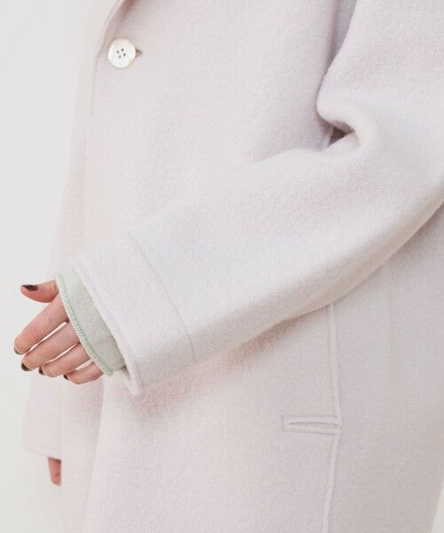 TOMORROWLAND / トゥモローランド ピーコート | ボイルドウール Pコート | 詳細7