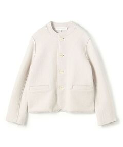 TOMORROWLAND / トゥモローランド ブルゾン | ボイルドウール バンドカラージャケット