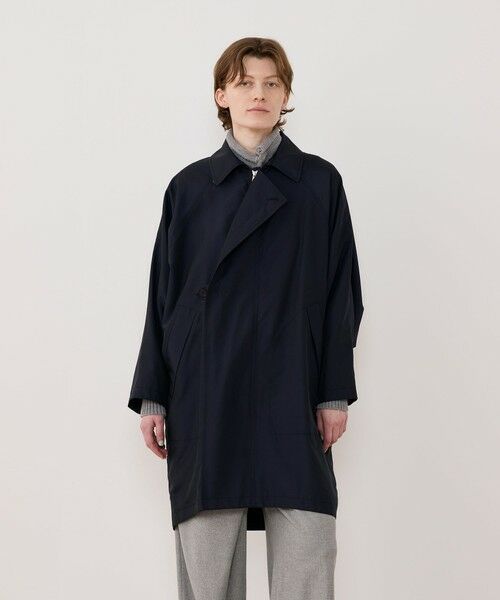 TOMORROWLAND / トゥモローランド ミリタリージャケット・コート | ナイロンシルクタフタ モッズコート | 詳細2