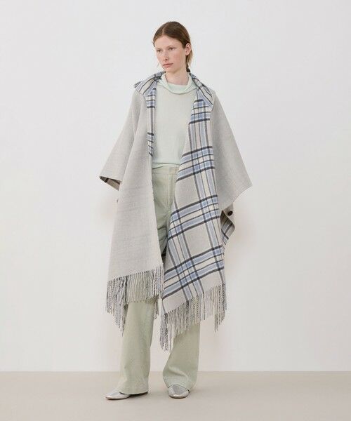 TOMORROWLAND / トゥモローランド ポンチョ | リバーブランケット フーテッドポンチョ | 詳細2