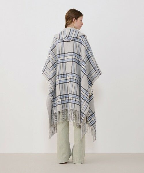 TOMORROWLAND / トゥモローランド ポンチョ | リバーブランケット フーテッドポンチョ | 詳細4