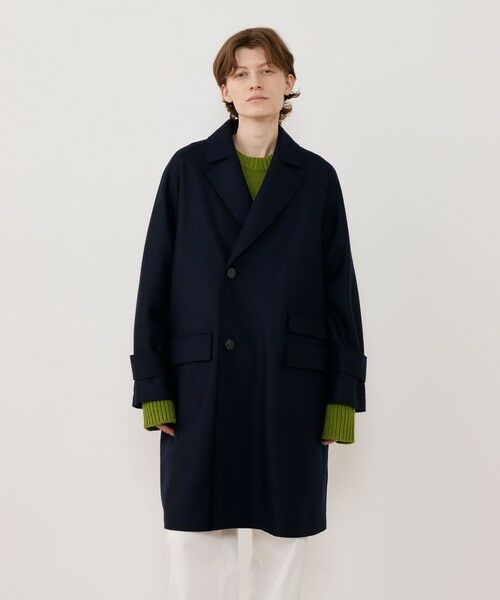 TOMORROWLAND / トゥモローランド その他アウター | スムースプレスドウール マリンコート | 詳細2