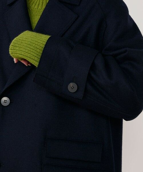 TOMORROWLAND / トゥモローランド その他アウター | スムースプレスドウール マリンコート | 詳細7