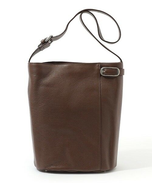 TOMORROWLAND/トゥモローランド DEP PRES ショルダーバッグ 49 ダークブラウン F