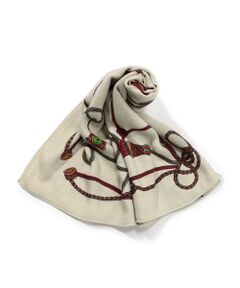 TOMORROWLAND / トゥモローランド バンダナ・スカーフ | manipuri ブレードタッセルスカーフ