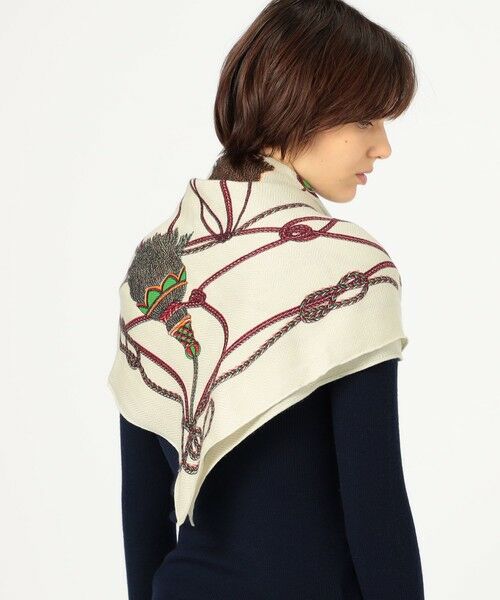 TOMORROWLAND / トゥモローランド バンダナ・スカーフ | manipuri ブレードタッセルスカーフ | 詳細1