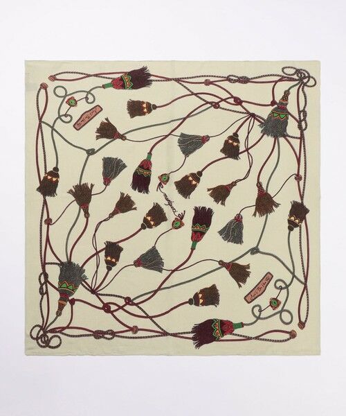 TOMORROWLAND / トゥモローランド バンダナ・スカーフ | manipuri ブレードタッセルスカーフ | 詳細2