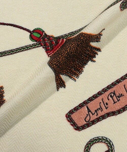 TOMORROWLAND / トゥモローランド バンダナ・スカーフ | manipuri ブレードタッセルスカーフ | 詳細4