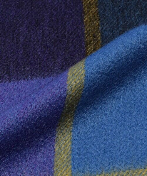 TOMORROWLAND / トゥモローランド マフラー・ショール・スヌード・ストール | Joshua Ellis ブロックチェック ストール | 詳細3