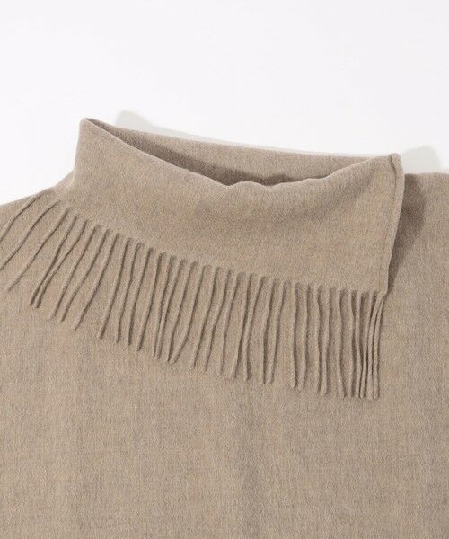 TOMORROWLAND / トゥモローランド マフラー・ショール・スヌード・ストール | BY MALENE BIRGER フリンジビブ タートル | 詳細3