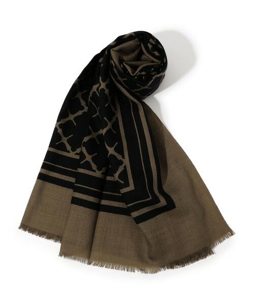 TOMORROWLAND/トゥモローランド BY MALENE BIRGER CORNELIS ストール 46 ブラウン系 F TOMORROWLAND/トゥモローランド BY MALENE BIRGER CORNELIS ストール 46 ブラウン系 F