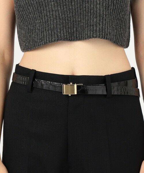 TOMORROWLAND / トゥモローランド ベルト・サスペンダー | LEFIJE リバーシブルベルト | 詳細1