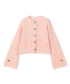 TOMORROWLAND / トゥモローランド カーディガン・ボレロ | BY MALENE BIRGER CIERROU クルーネック リブカーディガン