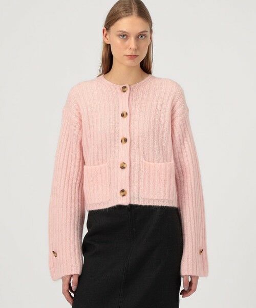 TOMORROWLAND / トゥモローランド カーディガン・ボレロ | BY MALENE BIRGER CIERROU クルーネック リブカーディガン | 詳細2