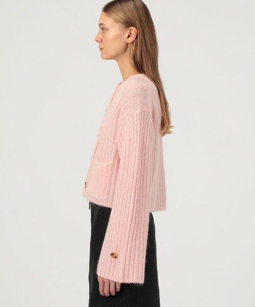 TOMORROWLAND / トゥモローランド カーディガン・ボレロ | BY MALENE BIRGER CIERROU クルーネック リブカーディガン | 詳細3