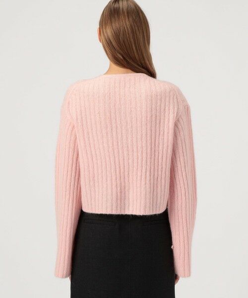 TOMORROWLAND / トゥモローランド カーディガン・ボレロ | BY MALENE BIRGER CIERROU クルーネック リブカーディガン | 詳細4