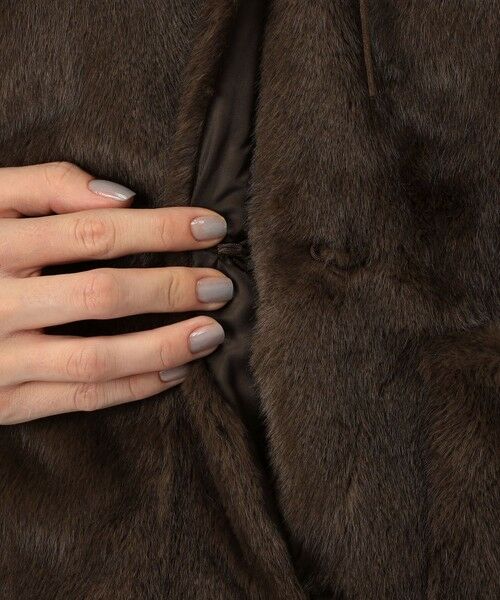 TOMORROWLAND / トゥモローランド ブルゾン | BY MALENE BIRGER JACQUIE フェイクファージャケット | 詳細12