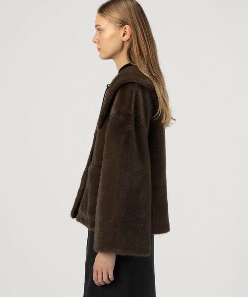 TOMORROWLAND / トゥモローランド ブルゾン | BY MALENE BIRGER JACQUIE フェイクファージャケット | 詳細3