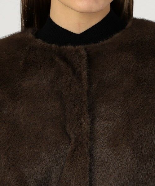 TOMORROWLAND / トゥモローランド ブルゾン | BY MALENE BIRGER JACQUIE フェイクファージャケット | 詳細7