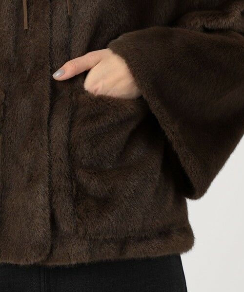 TOMORROWLAND / トゥモローランド ブルゾン | BY MALENE BIRGER JACQUIE フェイクファージャケット | 詳細9